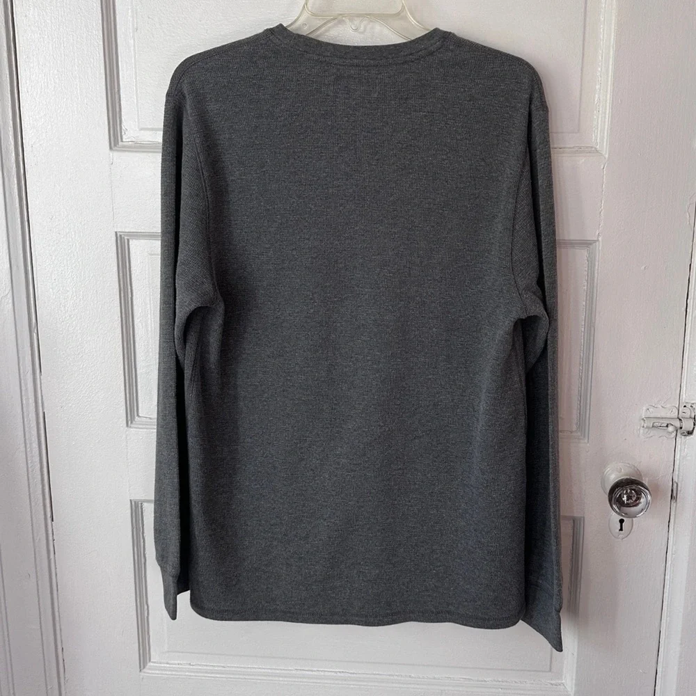 3/$20💥 Polo Ralph Lauren Thermal Long Sleeve Shirt Embroidered Horse Loungewear